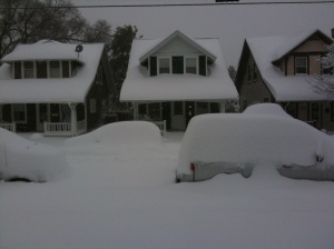 Snowy neighborhood 2