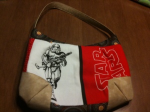 Star Wars purse back